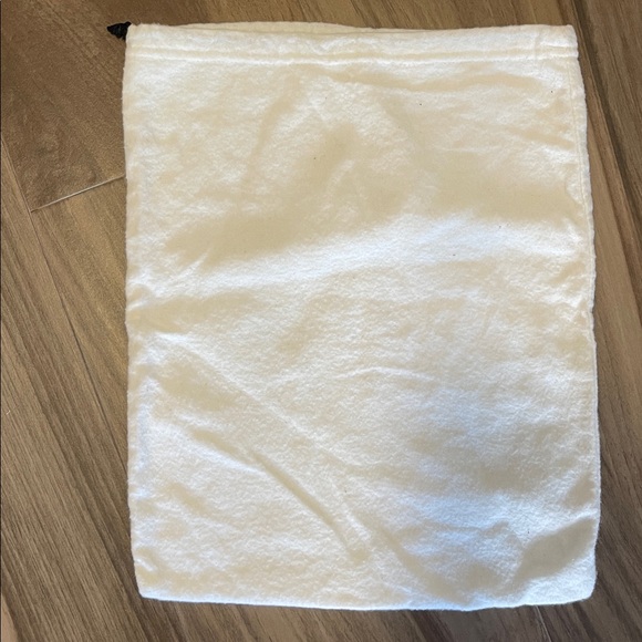 Manolo Blahnik White Drawstring Dust Bag - Picture 3 of 5